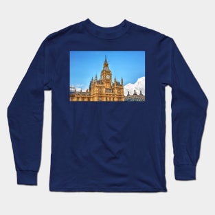 Big Ben Clock, Elizabeth Tower, London, UK Long Sleeve T-Shirt